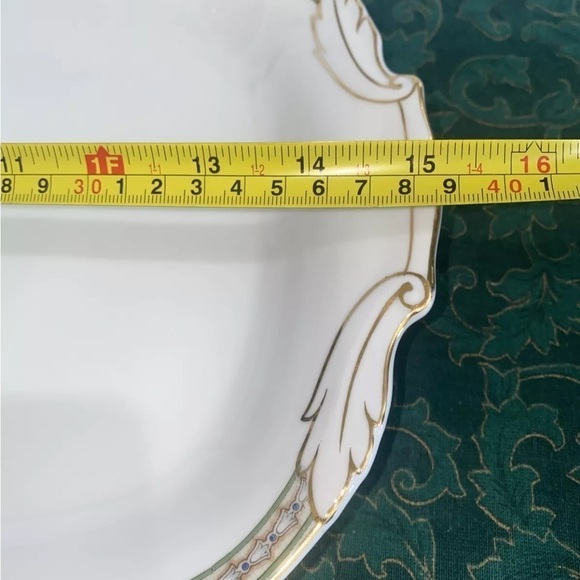 RARE 14” Treasures SERVING PLATTER PAUL MULLER SELB BAVARIA GERMANY - Picture 7 of 8